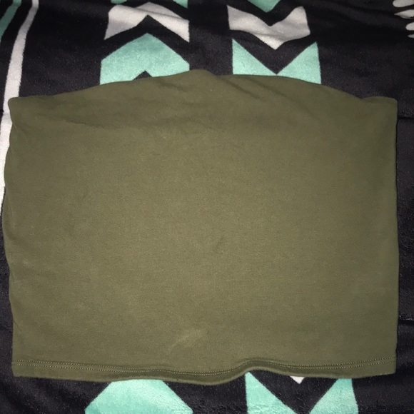Garage Tops - Green Tube Top